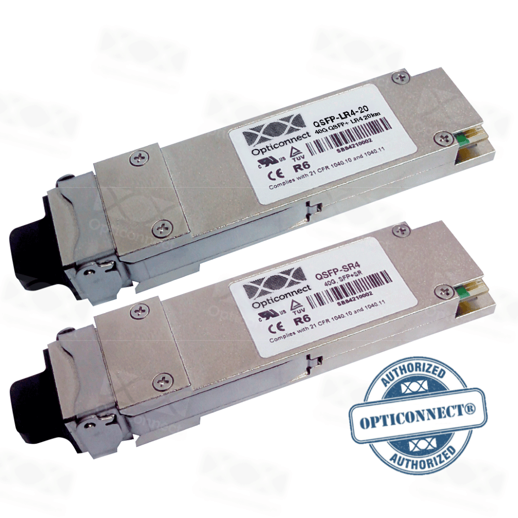 Fiber Optic QSFP Module TAV Supplies